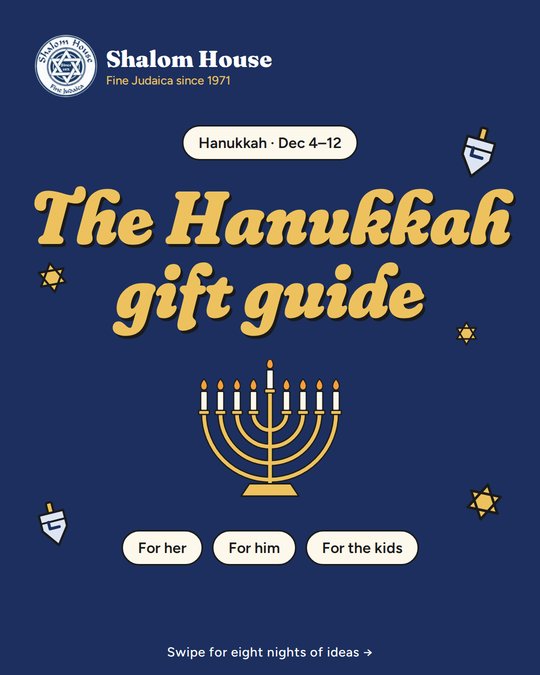 Hanukkah gift guide slide 1 of 5