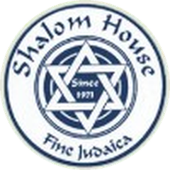 Shalom House logo: Star of David inside a circle reading Shalom House, Fine Judaica, since 1971